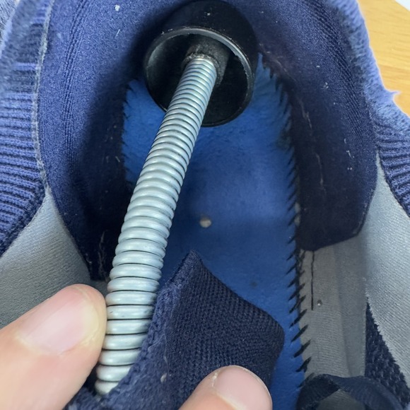 Mens Brooks Levitate 4 Blue Knit Athletic Running Sneakers Shoes Size 13 D GUC - Picture 5 of 9